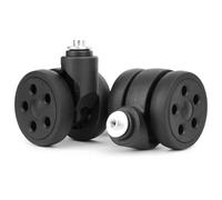 Vivikivi 2 Pcs Suitcase Wheels Replacement 50mm Luggage Replacement Wheels for Suitcase Repair Mute Wheel Repair Set Spare Casters Double-Row Wheel Replace Parts (LN-5)