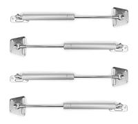 Vivikivi 4 Pack 100N Gas Struts, Soft Close Spring Hinges, Heavy Duty Safety Lift Stay Support, Gas Pressure Spring for Kitchen Cabinet Cupboard Door Toy Box Wardrobe