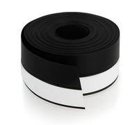 Vivikivi Silicone Seal Door Strip Bottom, 5M Draft Excluder Tape,Black,35mm