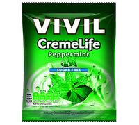 Vivil Creme Life Sugar Free Peppermint & Vanilla Sweets 3 x 60g