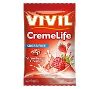 Vivil Crème Life Classic Sugar Free Strawberries & Crème 60g