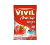 Vivil Creme Life Strawberry Sugar Free Sweets 60g (4 Pack)