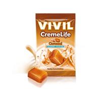 Vivil Sugar Free Sweets Caramel & Cream 60 g (Pack of 3), Low Carb, No Sugar Added, Diabetic