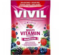 Vivil Sugar Free Wild Berry Sweets with Vitamins - 60g (2 Pack)