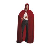 Viving Costumes 200260 Cape with Red Velvet Hood, Multi Color, One Size