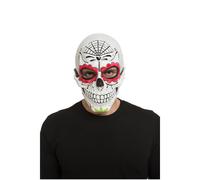 Viving Costumes 204541 Day of Dead Mask, Multi Color, One Size