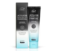 VIVisage Activated Charcoal Toothpaste for Whitening - Effective Teeth Whitening Toothpaste for Surface Stains - Peppermint Flavor (3.7 oz/105 g)