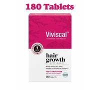 Viviscal Hair Growth Supplements Collagen Complex Reduce Hair Fall, Increase Hair Thickness - 180 TABS