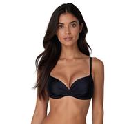 Vivisence 3209 Underwired Bikini Top Padded Cups Removable Pads Made in EU, Black,38D