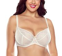 Vivisence Beautiful Comfortable Non Padded Bra 1050, Beige,38D