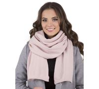 Vivisence Trendy Women's Scarf Perfect For Cold Winter Days Suitable For Casual And Elegant Outfits Made From Wool Blend For Maximum Warmth And Comfort, Powder Pink,UNI