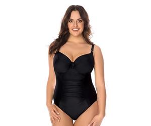 Vivisence Underwired Smooth Classic Swimming Suit 3108, Black,34G
