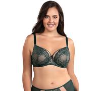 Vivisence Women's Underwired Lace Non Padded Bra 1044, Green,38F