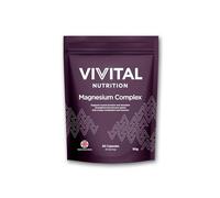 Vivital Nutrition Magnesium Complex Capsules | 90 Capsules (30 Servings) | Magnesium with Zinc & Vitamin D3 | Supports Muscle Function, Energy & Immunity | Vegan