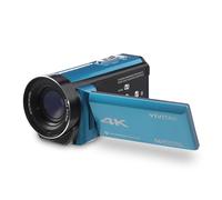 Vivitar - 4K Lens for Ultra HD Camcorder, 4K Camera for Video Recording with 56MP, 13MP Sensor, 3 Inch Full Color Rotating LCD Screen, 18x Zoom, 5m Waterproof,