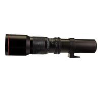 Vivitar 500mm F8.0 Multi-Coated Telephoto Lens, Black, T Mount, Aluminum Alloy and Glass Construction, Prime Lens, Manual Focus, 5° Real Angle of View