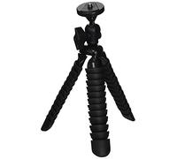 Vivitar 7 Inch Rubberized Flexible Sturdy Black Spider Tripod, Standard Camera Mount, Perfect for Travel (VIV-SP-7-BLK)