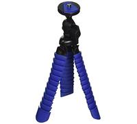 Vivitar 7 Inch Rubberized Sturdy Flexible Blue Spider Tripod, Standard Camera Mount, Perfect for Travel (VIV-SP-7-BLU)