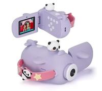 Vivitar Kidztech Camcorder for Kids, Purple Panda Digital Video Camera, Digital Zoom, Micro SD, Single Pack