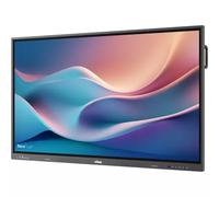 Vivitek BK653i Digital signage flat panel 190.5 cm (75") LED Wi-Fi 450 cd/m 4K Ultra HD Silver Touchscreen Built-in processor Android 16/7