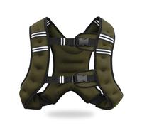 VIVITORY Weighted Vest Workout Equipment, 11lbs/18lbs Body Weight Vest for Men, Women, Strength Training, Running, Fitness, Muscle Building, Weight Loss, Weight lifting (11 lbs, Green)