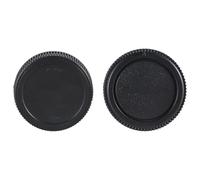 VIVIWI 2 Set Rear Lens Caps and Body Protector Covers Caps Replacement for Mount OM-1 OM-2 OM-30 Cameras and Lens
