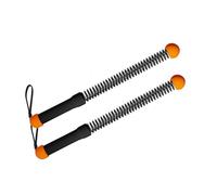 VIVIWI 2Pcs Flexible Spring Arm Strength Expander Battle Rope Bicep Tricep Strengthener Sports for Fitness Workout Enduring