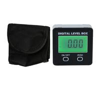 VIVIWI Digital Inclinometer Levels Box Double Mode Measurement 360 Rotating Screen LED Backlights For Woodworking