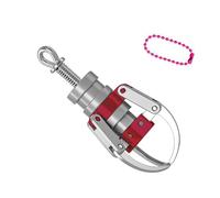 VIVIWI Doll Machine Grab Clip Claw Keychain With Strong Grip ABS Keyring For Fun Portable Keychain Bag Pendant Accessories