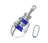 VIVIWI Doll Machine Grab Clip Claw Keychain With Strong Grip ABS Keyring For Fun Portable Keychain Bag Pendant Accessories