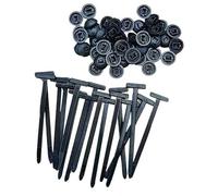 VIVIWI Nylon Cable Ties Resistant Heavy Duty Wire Straps Simple Installs for Automotive Repair Industrial Use