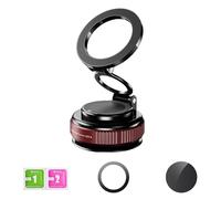 VIVIWI Phone Holder Bracket Stand Rack 360 Degree Rotation Powerful Magnets for Car Mount Strong Grip Vacuum Suction Attachment