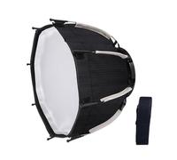 VIVIWI Small 290mm Octagonal Softbox with Small Mount Foldable & Portable Octagonal Soft Light Box for Product Photography
