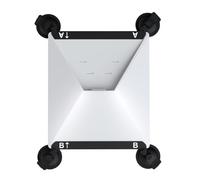 VIVIWI Upgrades Car Mounting set Strong Suction Cups Secure Sunroof Front Rear Window Installation Bracket for Satellite