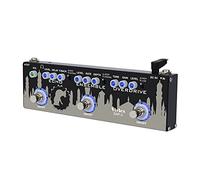 Vivlex Multi Effect Pedal with Echo + Ensemble/Chorus + Overdrive 3 Effects Mode in 1 Unit for Electric Guitar Bass DAP-2