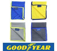 Vivo 12Pcs Goodyear Microfibre Car Cloth Set Wash Buff Cleaning Drying Towel 40X30Cm