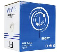 Vivo 152.4 m Cat5e UTP 152.4 m Cat5e U/UTP (UTP) Grey - (152.4 m, Cat5e, U/UTP network cable (UTP), Grey)