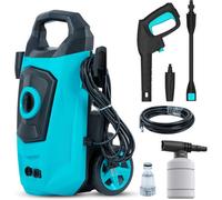 Vivo 1600W Pressure Washer Portable Jet Washer High 130 Bar Electric Power Adjustable