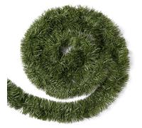 Vivo 16M Christmas Garland Decoration Xmas Artificial Vine Soft Green Tinsel Pine Green