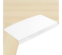 VIVO 17 inch Corner Desk Connector Sleeve Platform for Mounting Under-Desk Keyboard Trays on L-Shaped Workstations for Home and Office White DESK-A