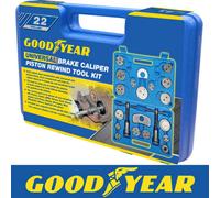 Vivo 22Pc Goodyear Brake Caliper Piston Rewind Wind Back Tool Kit Set Universal