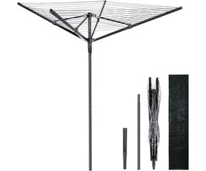 Vivo 4 Arm 50M Rotary Heavy Duty Clothes Airer