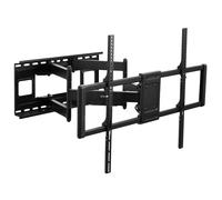 VIVO 60 to 120 inch Large Screen Heavy Duty TV Wall Mount for LCD LED Flat and Curved Screens, Articulating Swivel Mount, Max VESA 900x600mm, Black,