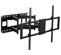 VIVO 60 to 120 inch Large Screen Heavy Duty TV Wall Mount for LCD LED Flat and Curved Screens, Articulating Swivel Mount, Max VESA 900x600mm, Black, MOUNT-VW120M