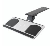 VIVO Adjustable Computer Keyboard and Mouse Platform Tray, Ergonomic Under Table Desk Mount Drawer, MOUNT-KB01