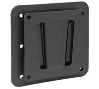 VIVO Anti-Rust Sturdy Plastic Polymer RV TV Mount, VESA 100x100mm Mounting Pattern, Holds up to 30 lbs, Wall Bracket for Camping, Food Truck, Movie Night, Black, Mount-VWRV1