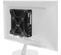 VIVO Behind Monitor Mini PC VESA Mount Designed for Dell OptiPlex Micro CPU, Monitor Arm Computer Holder, Concealed Behind Screen, Desk and Wall Mounting Options, Black, Mount-DLMM2