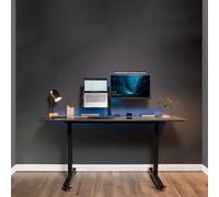 VIVO Black Fully Adjustable 13 to 32 inch Single Computer Monitor and Laptop Desk Mount Combo, Stand with Grommet Option, Fits up to 17 inch Lapt