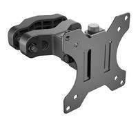 VIVO Steel Universal Bracket Pole Mount with Removable 75mm and 100mm VESA Plate, Fits up to 30 inch Screens, Black, MOUNT-POLE01