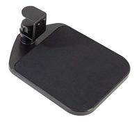 VIVO Clamp-on Mouse Pad Holder Platform, Adjustable Under Desk 360° Rotating Tray Rest Extension Attachment, up to 2 inch Desktops, Black, MOUNT-MS01A